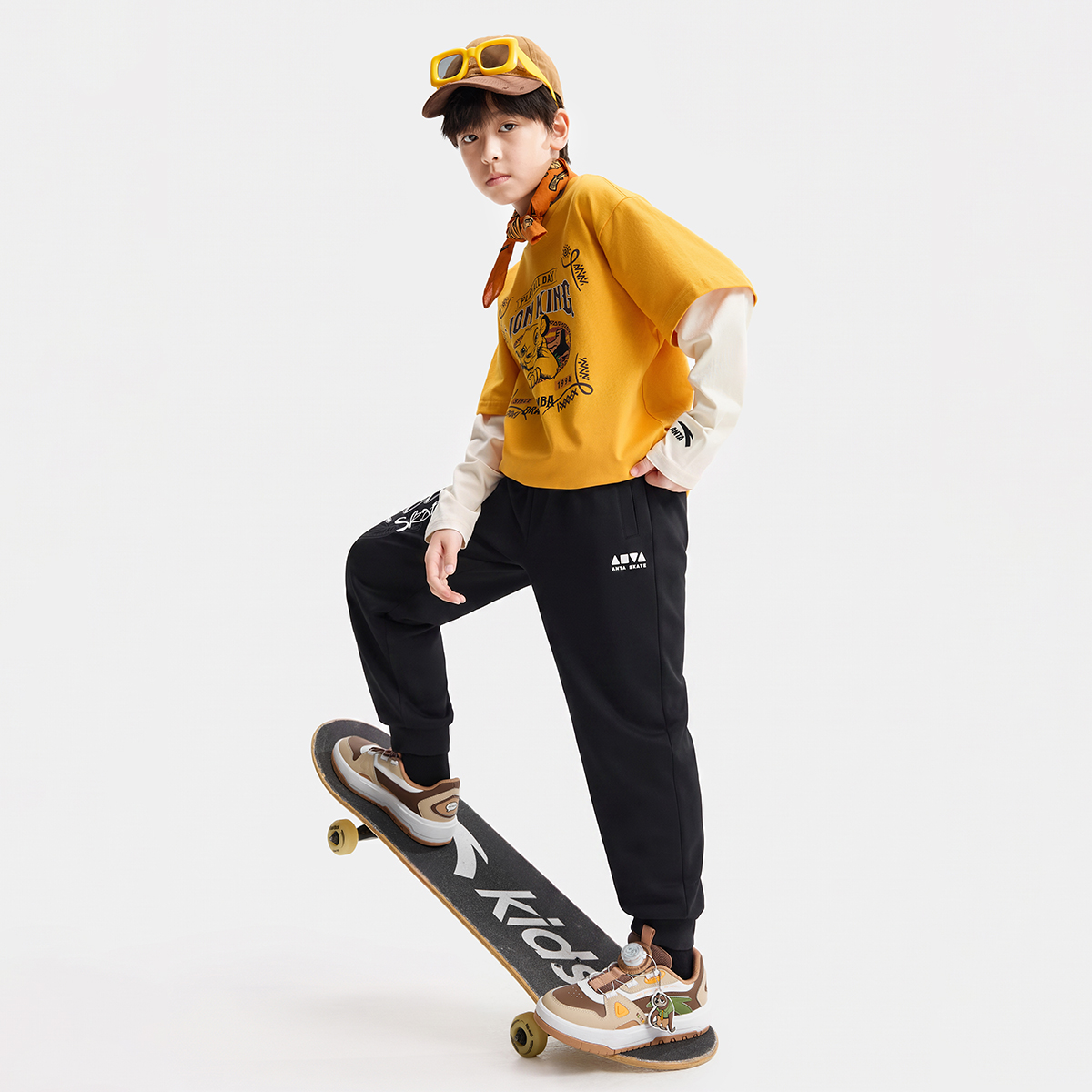 Quần Dài Thời Trang Thể Thao Bé Trai Anta Kids 3526D8747-1