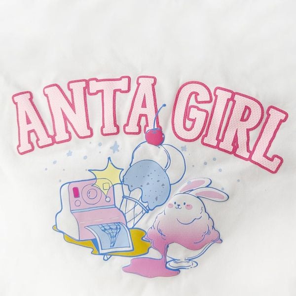 Áo Phông Ngắn Tay Bé Gái Anta Kids 362437116U-3