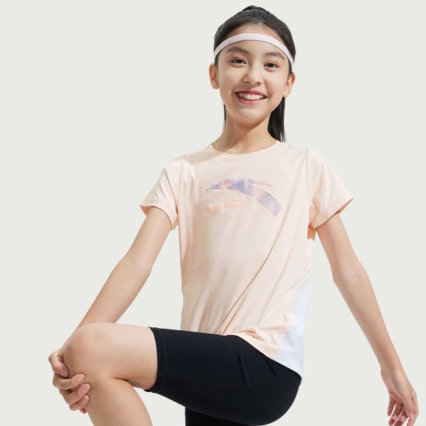 Áo Phông Thể Thao Bé Gái Anta Kids 3624B5102-2