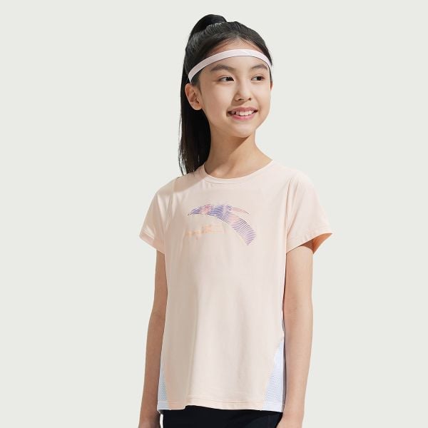 Áo Phông Thể Thao Bé Gái Anta Kids 3624B5102-2