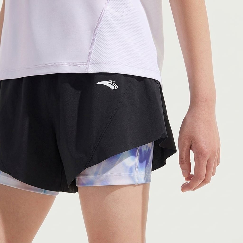 Quần Short Thể Thao Bé Gái Anta Kids 3624B5301B-5