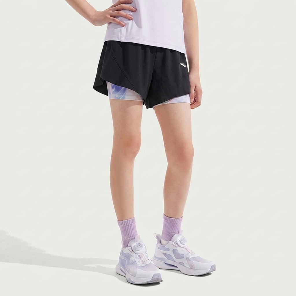 Quần Short Thể Thao Bé Gái Anta Kids 3624B5301B-5