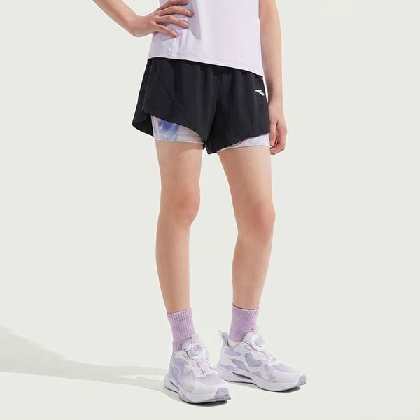 Quần Short Thể Thao Bé Gái Anta Kids 3624B5301B-5