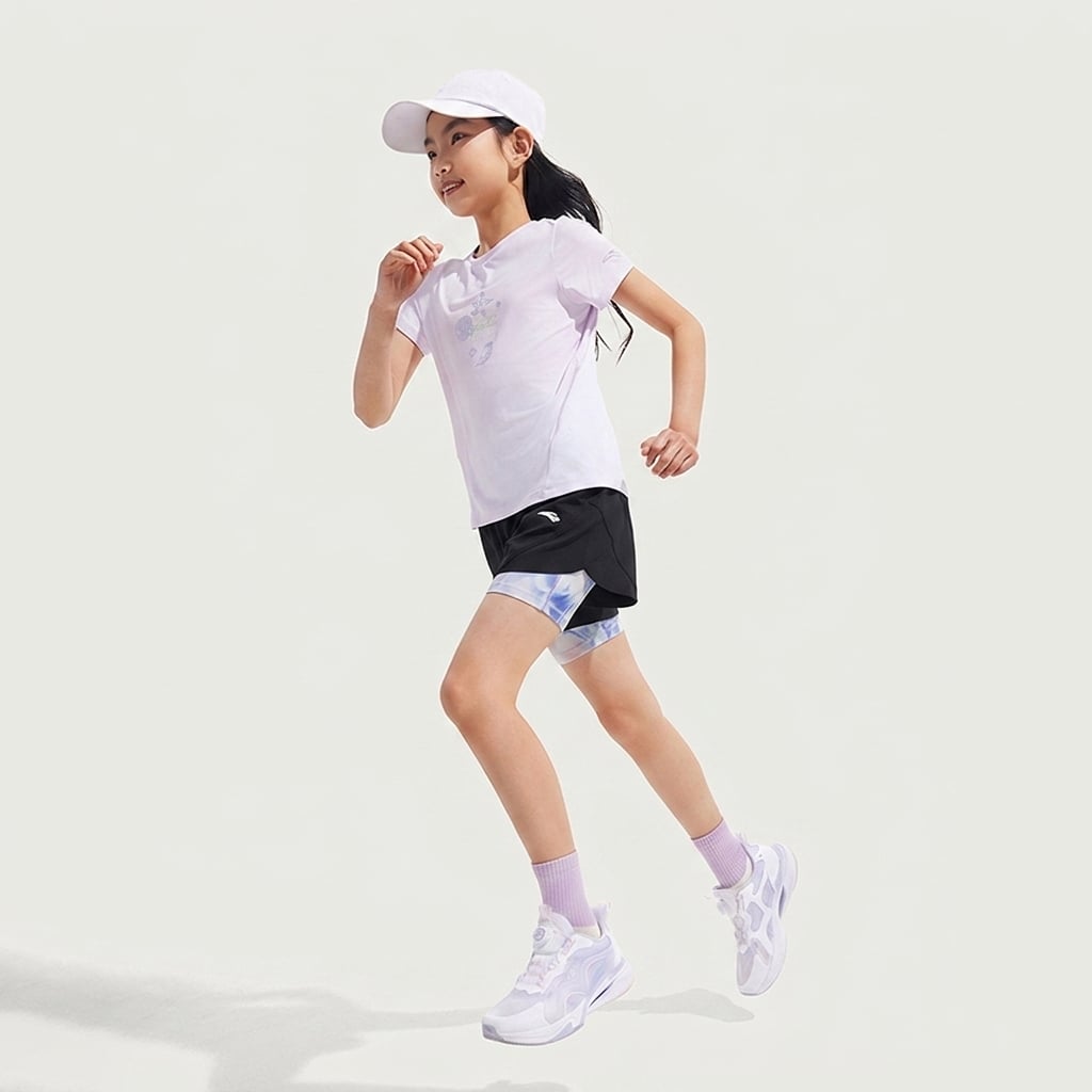 Quần Short Thể Thao Bé Gái Anta Kids 3624B5301B-5