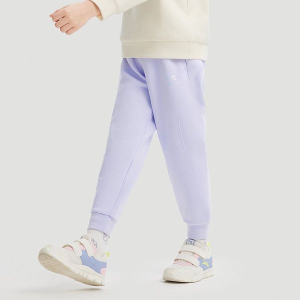 Quần Dài Bé Gái Anta Kids Running 1-Thick 3624C9719-2