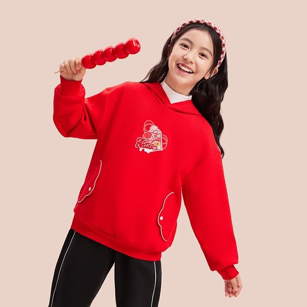 Áo Hoodie Thời Trang Bé Gái Anta Kids 362518710-3
