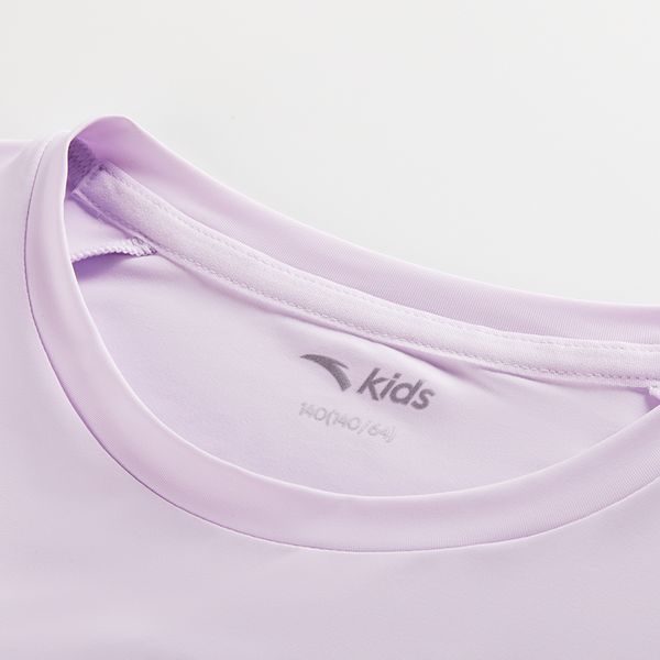 Áo Phông Ngắn Tay Thể Thao Bé Gái Anta Kids 3625B5101-2