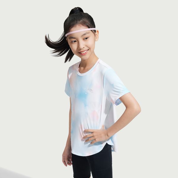 Áo Phông Thể Thao Bé Gái Anta Kids 3625B5102-1