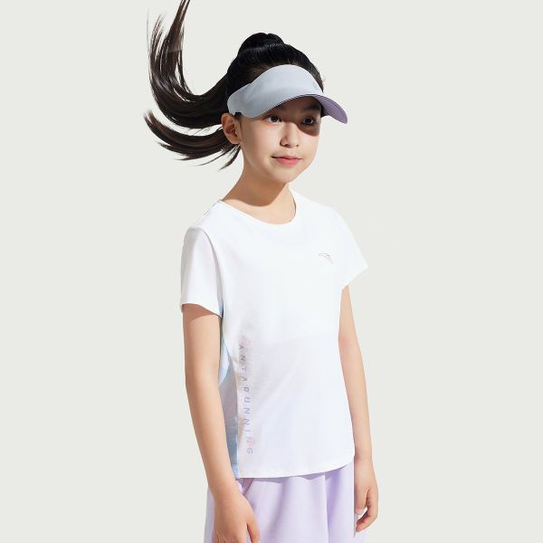 Áo Phông Thể Thao Bé Gái Anta Kids 3625B5105-1