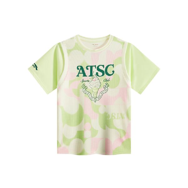 Áo Phông Ngắn Tay Bé Gái Anta Kids Lifestyle 3625B8103-2