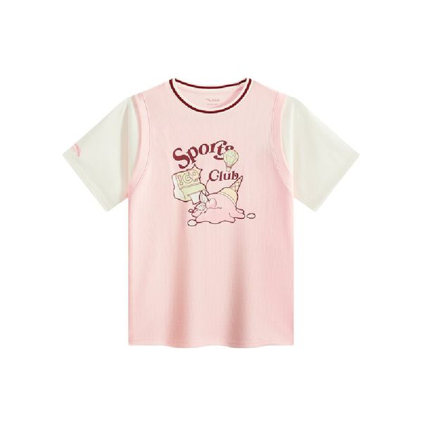 Áo Phông Ngắn Tay Bé Gái Anta Kids Lifestyle 3625B8103-3