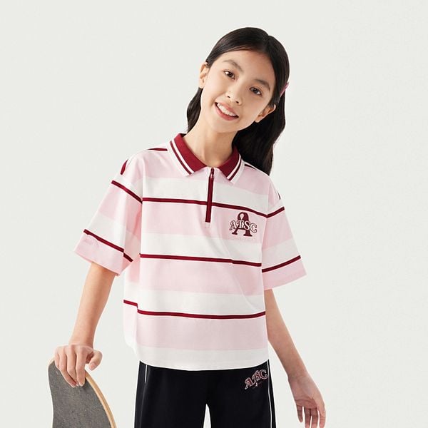 Áo Polo Bé Gái Anta Kids Lifestyle 3625B8105-2