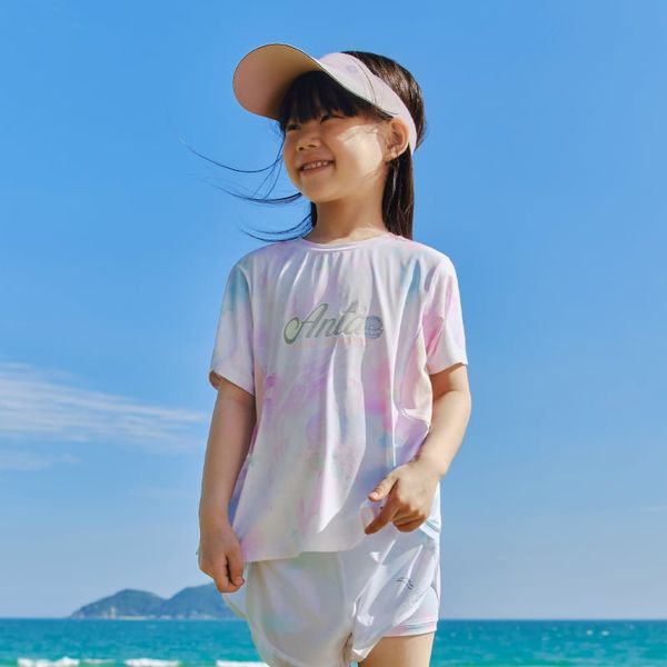 Áo Phông Thể Thao Bé Gái Anta Kids 3625B9105-2