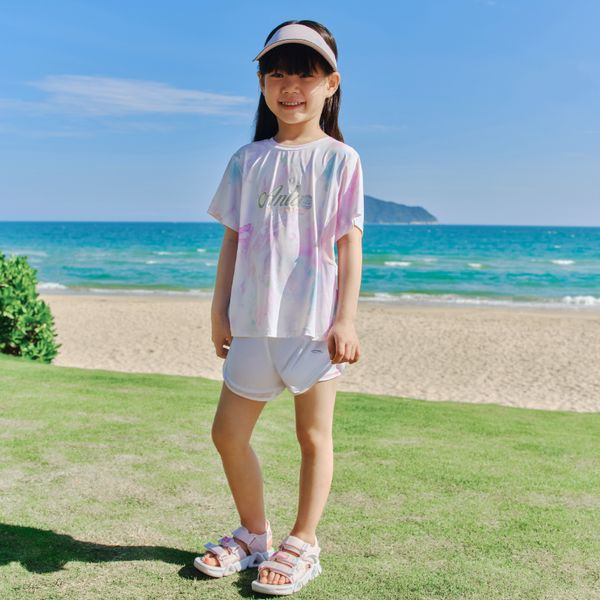 Áo Phông Thể Thao Bé Gái Anta Kids 3625B9105-2