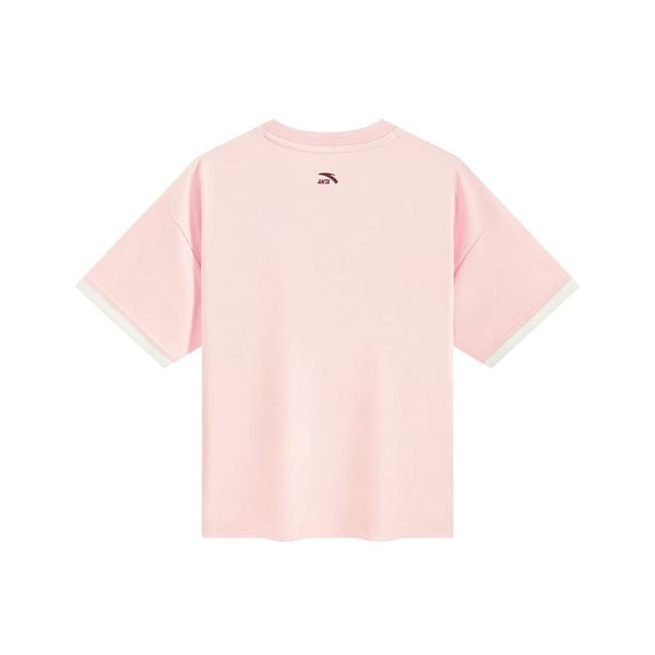 Áo Phông Ngắn Tay Thời Trang Bé Gái Anta Kids 3625C1106-3
