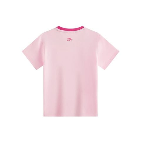 Áo Phông Ngắn Tay Thể Thao Thời Trang Bé Gái Anta Kids 3625C8102-3