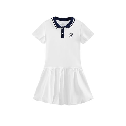 Váy Liền Thời Trang Bé Gái Anta Kids Pink Line 3625C8304-1