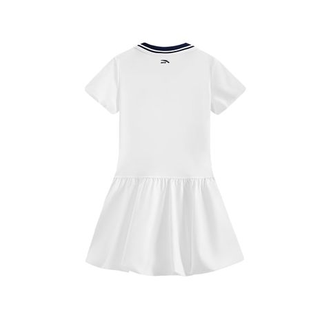 Váy Liền Thời Trang Bé Gái Anta Kids Pink Line 3625C8304-1