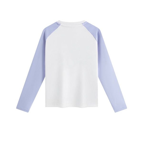 Áo Phông Dài Tay Thời Trang Bé Gái Anta Kids 3625C8401-2