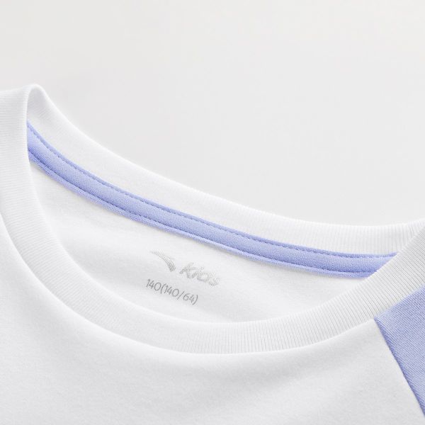 Áo Phông Dài Tay Thời Trang Bé Gái Anta Kids 3625C8401-2