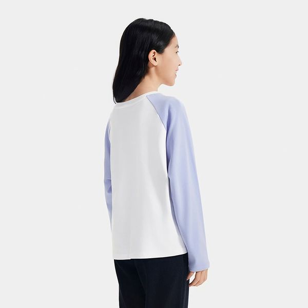 Áo Phông Dài Tay Thời Trang Bé Gái Anta Kids 3625C8401-2