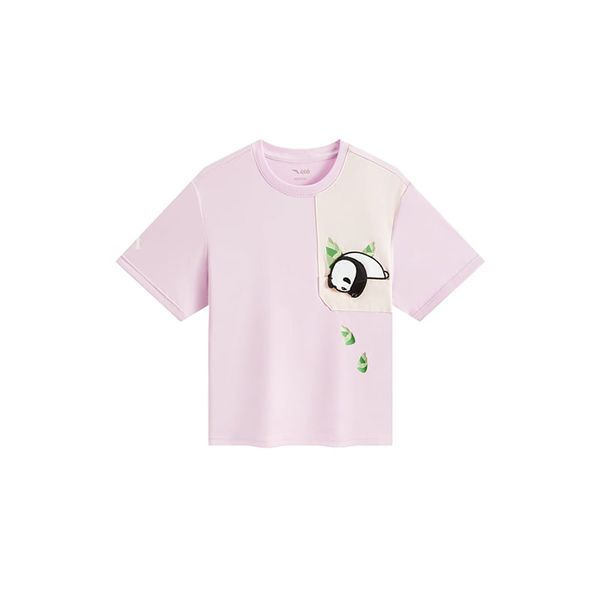 Áo Phông Ngắn Tay Thể Thao Bé Gái Anta Kids 3625C9104-2