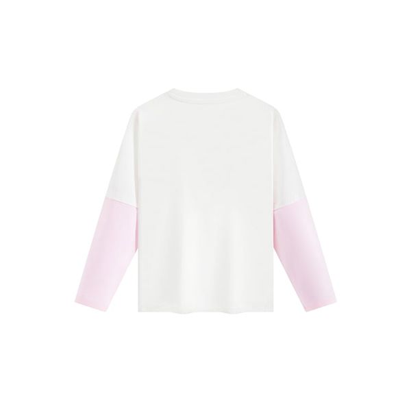 Áo Phông Dài Tay Thời Trang Bé Gái Anta Kids 3625C9407-1
