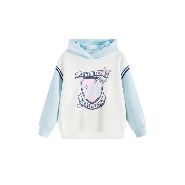 Áo Hoodie Thời Trang Bé Gái Anta Kids 3625C9714-2