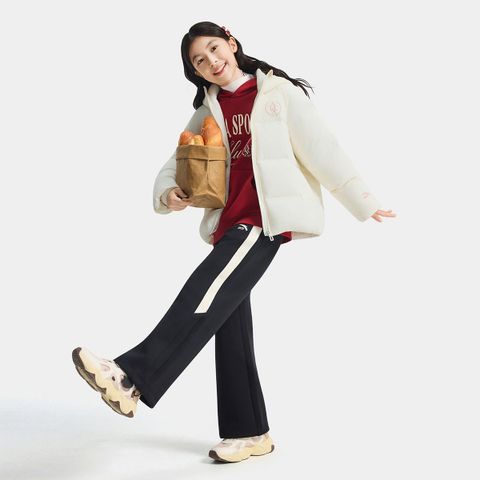 Áo Khoác Lông Vũ Bé Gái Anta Kids 3625D1901-1