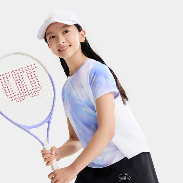 Áo Thun Thể Thao Bé Gái Anta Kids A-ICETECH 2.0 3626B5102-1