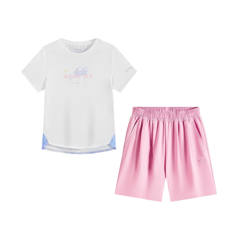 Set Lẻ Quần Và Áo Thể Thao Bé Gái Anta Kids 3626B5105-1/3625C6312-5