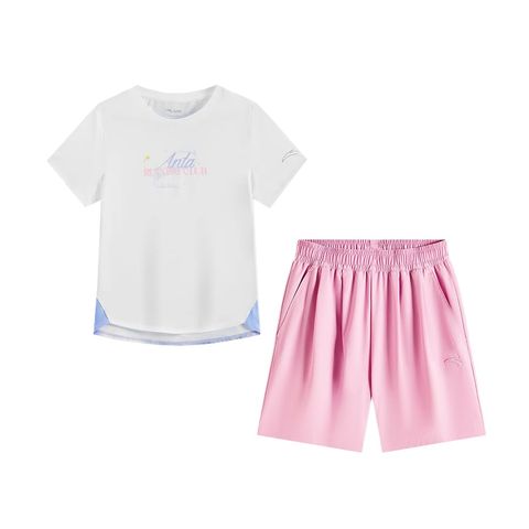 Set Lẻ Quần Và Áo Thể Thao Bé Gái Anta Kids 3626B5105-1/3625C6312-5