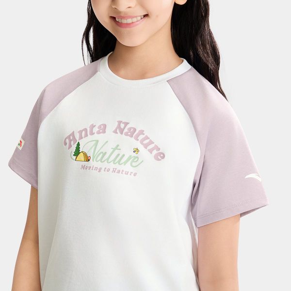 Set Lẻ Quần Và Áo Thể Thao Bé Gái Anta Kids 3626B6109-1/3626B6505-3