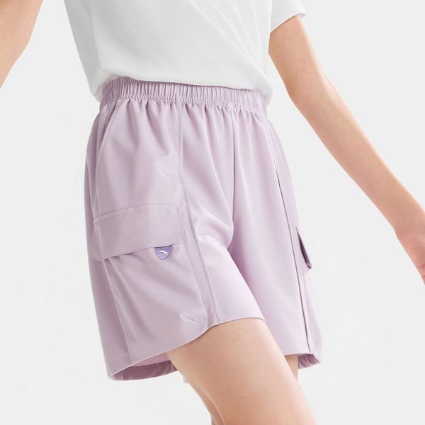 Quần Short Thể Thao Bé Gái Anta Kids 3626B6505-2