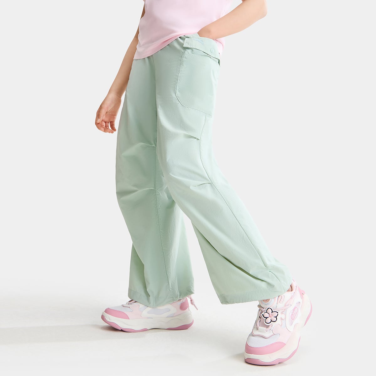 Quần Dài Thời Trang Thể Thao Bé Gái ANTA Kids 3626B6508-3