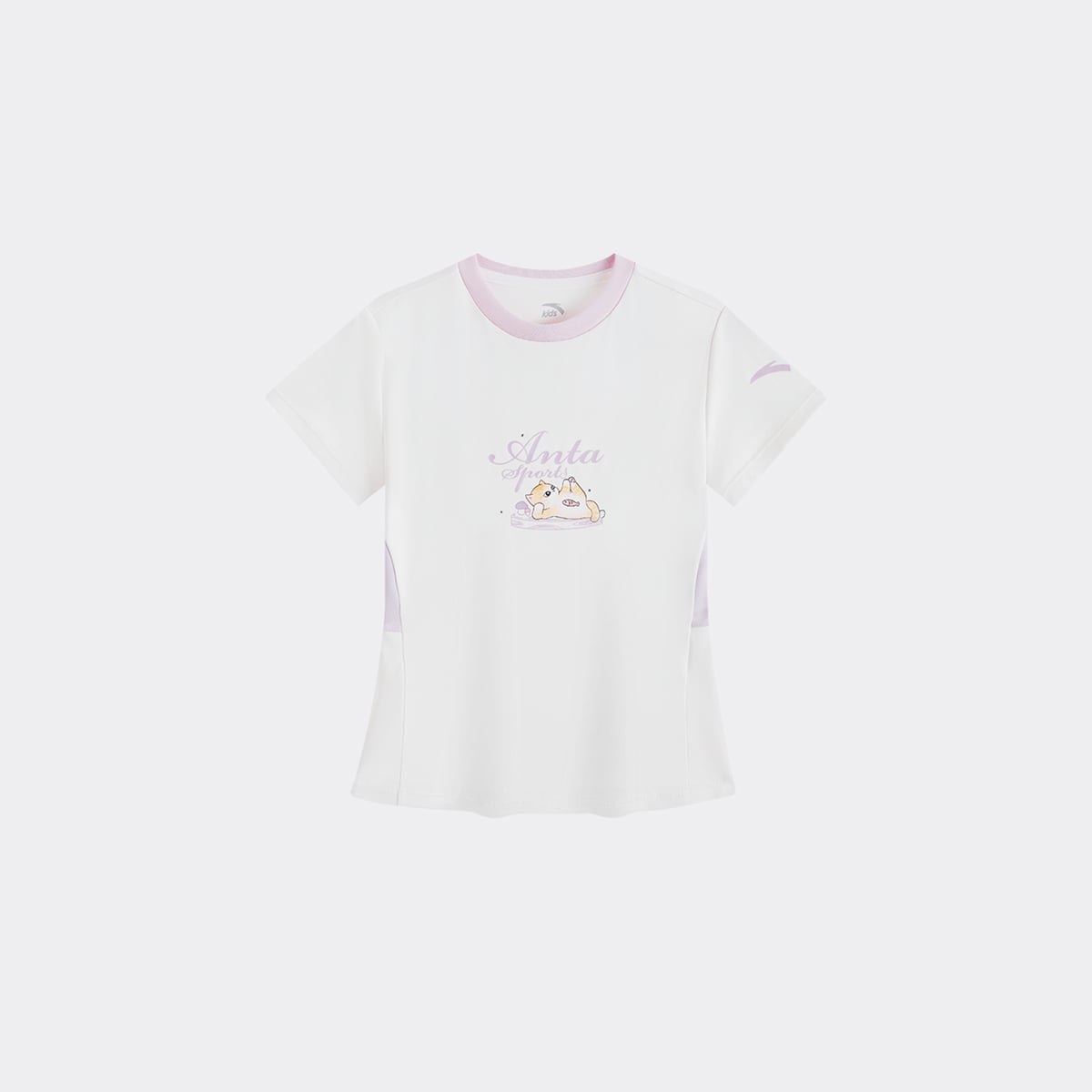 Áo Thun Thể Thao Bé Gái Anta Kids 3626B9705U-1