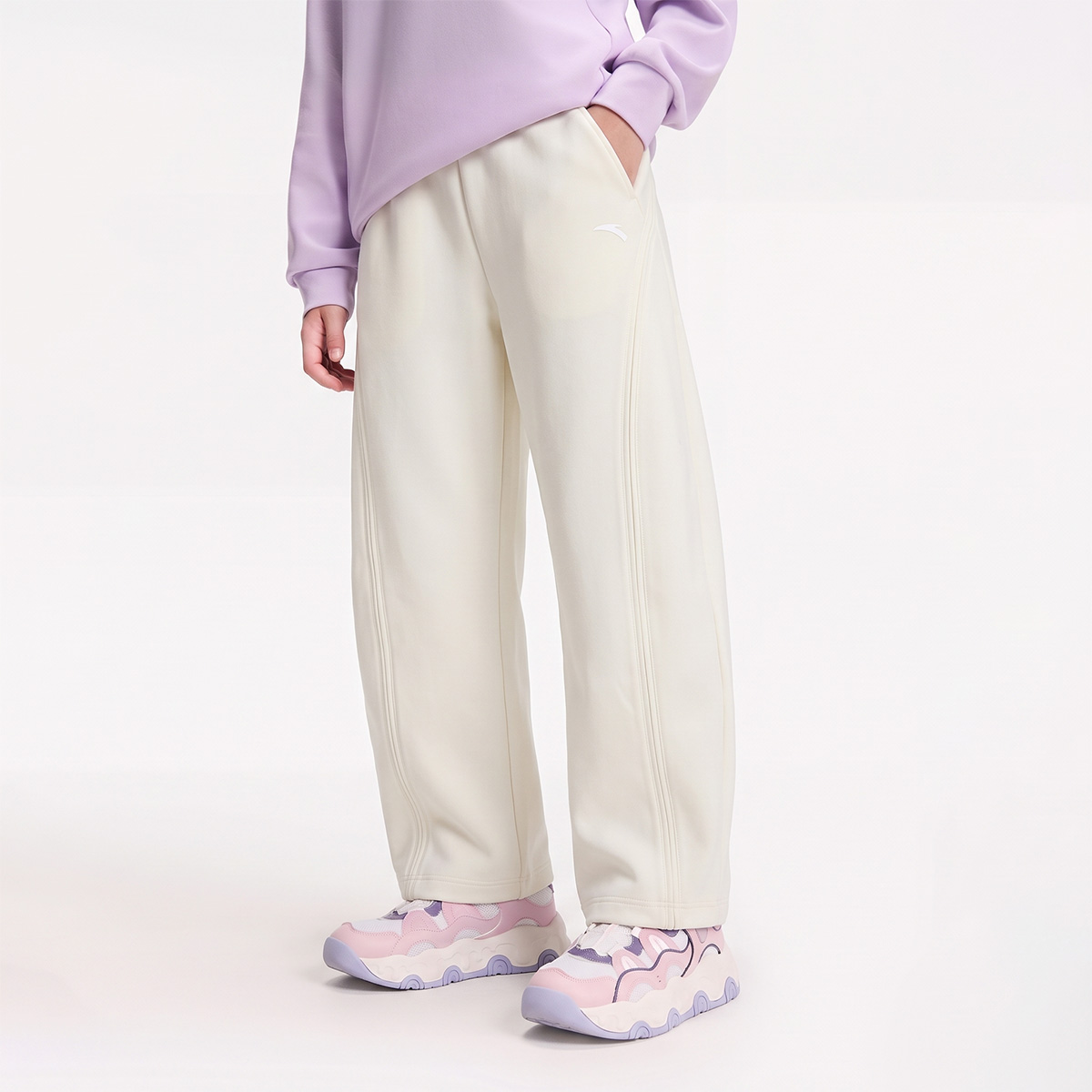 Quần Dài Thể Thao Bé Gái ANTA Kids 3626C7707-1