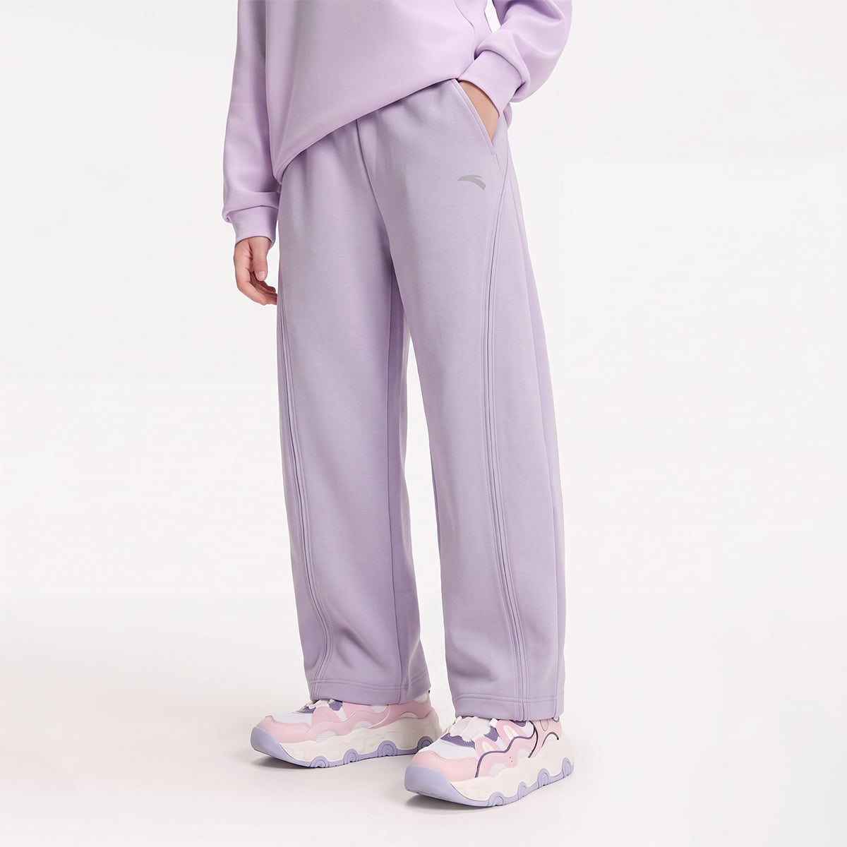 Quần Dài Thể Thao Bé Gái ANTA Kids 3626C7707-2