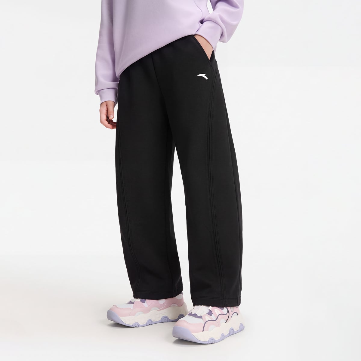 Quần Dài Thể Thao Bé Gái ANTA Kids 3626C7707-3