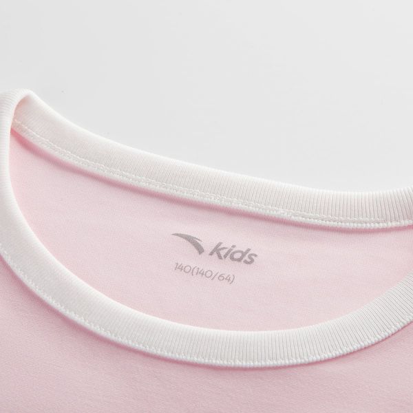 Áo Thun Ngắn Tay Thời Trang Bé Gái Anta Kids 3626C8118-2