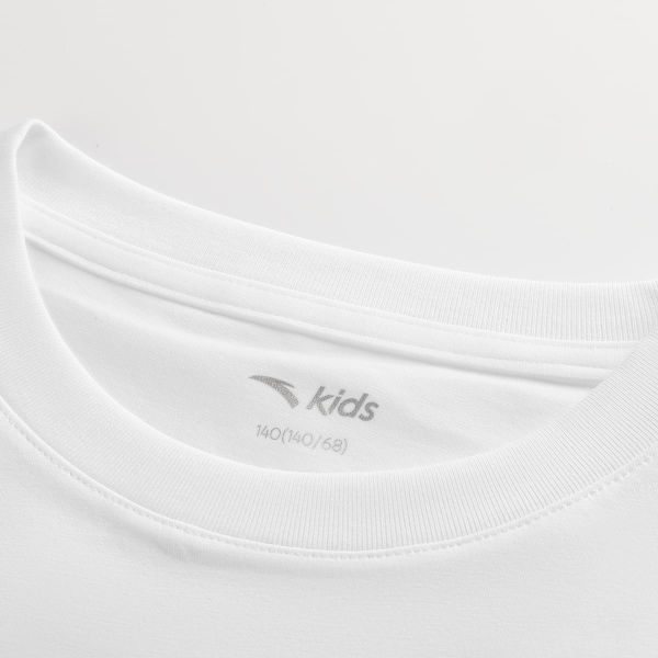 Áo Phông Ngắn Tay Thể Thao Unisex Anta Kids Panda 3725C8101R-1