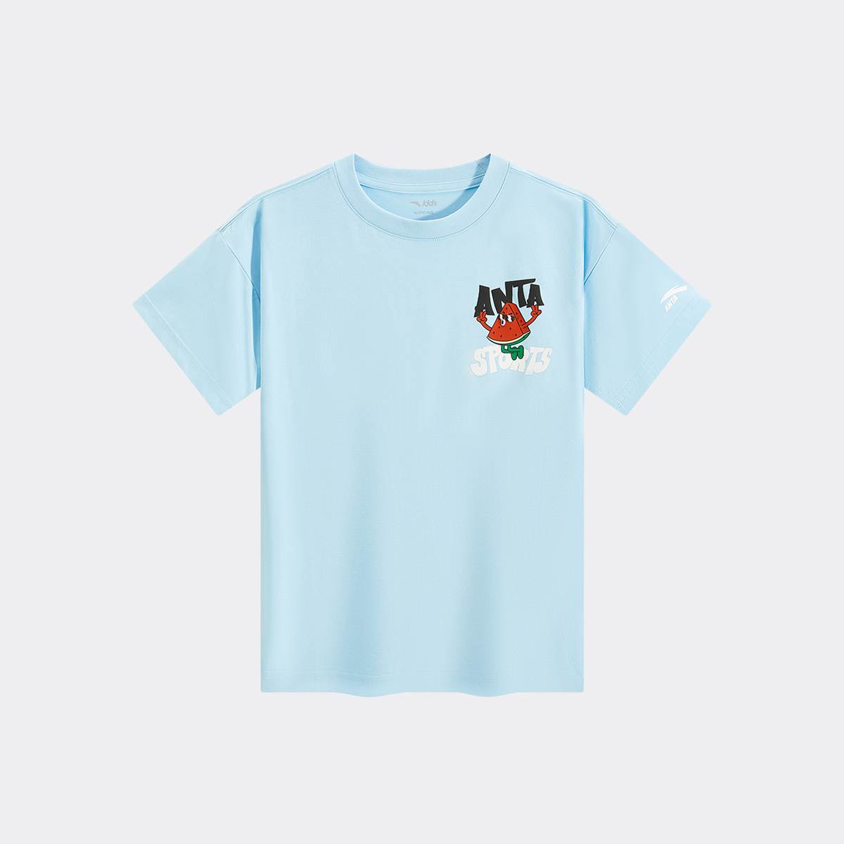 Áo Phông Ngắn Tay Thể Thao Unisex Anta Kids Panda 3725C8101R-3