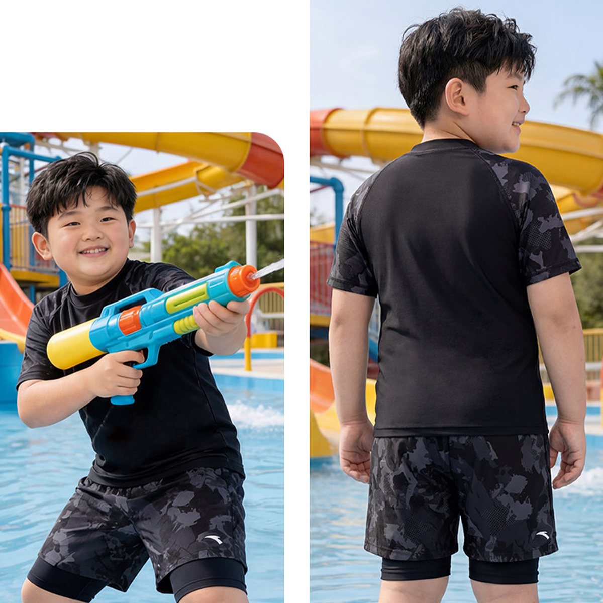 Bộ Quần Áo Bơi Bé Trai Anta Kids 3826332418-1