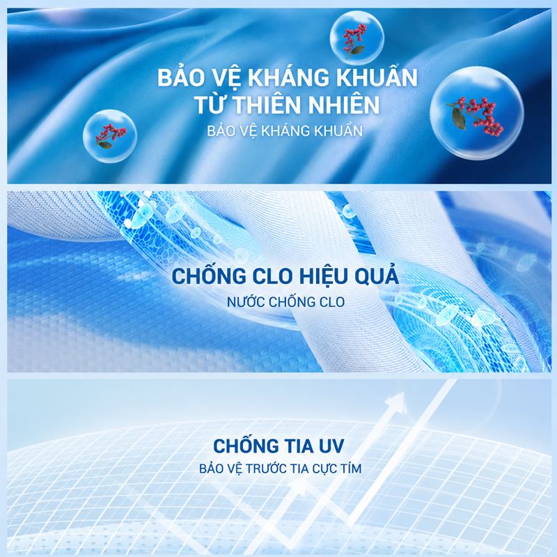 Bộ Đồ Bơi Bé Gái Anta Kids 3826332425-2