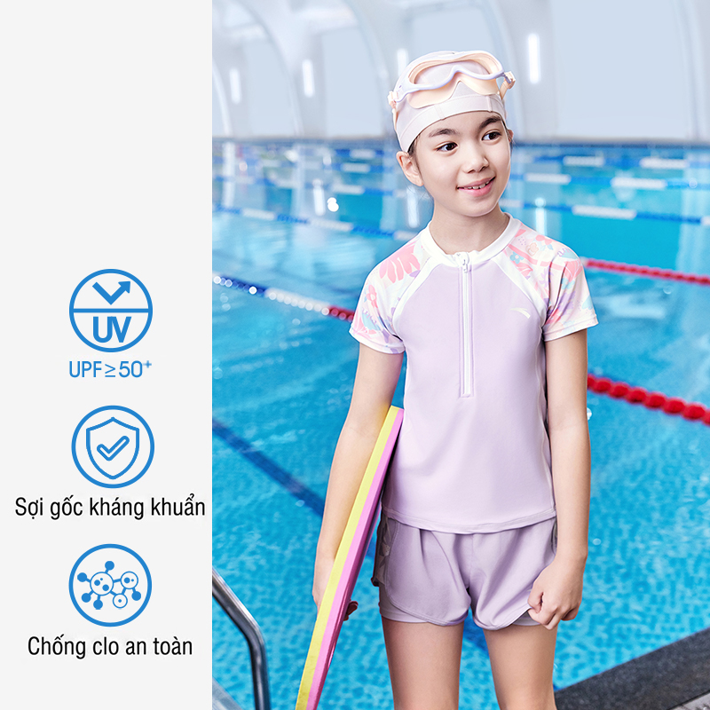 Bộ Đồ Bơi Bé Gái Anta Kids 3826332425-2