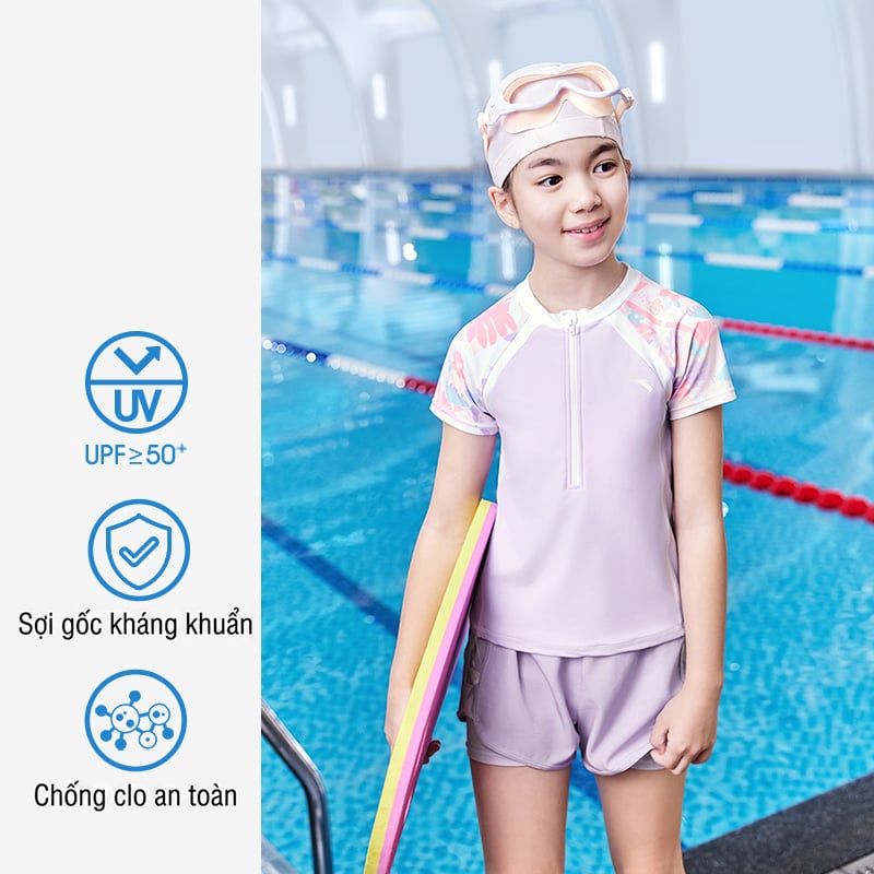 Bộ Đồ Bơi Bé Gái Anta Kids 3826332425-2