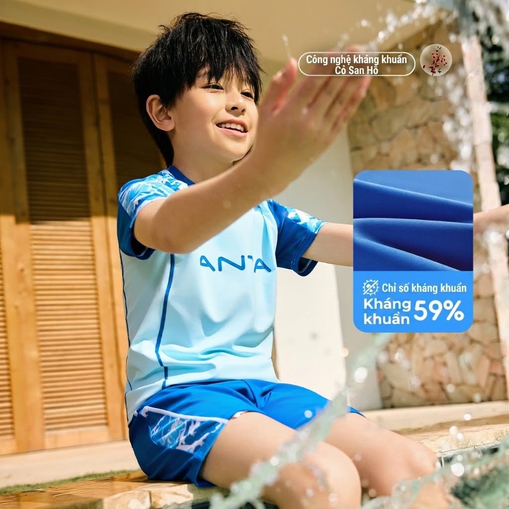 Bộ Quần Áo Bơi Bé Trai Anta Kids 3826332440-1