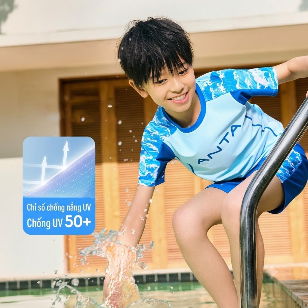 Bộ Quần Áo Bơi Bé Trai Anta Kids 3826332440-1