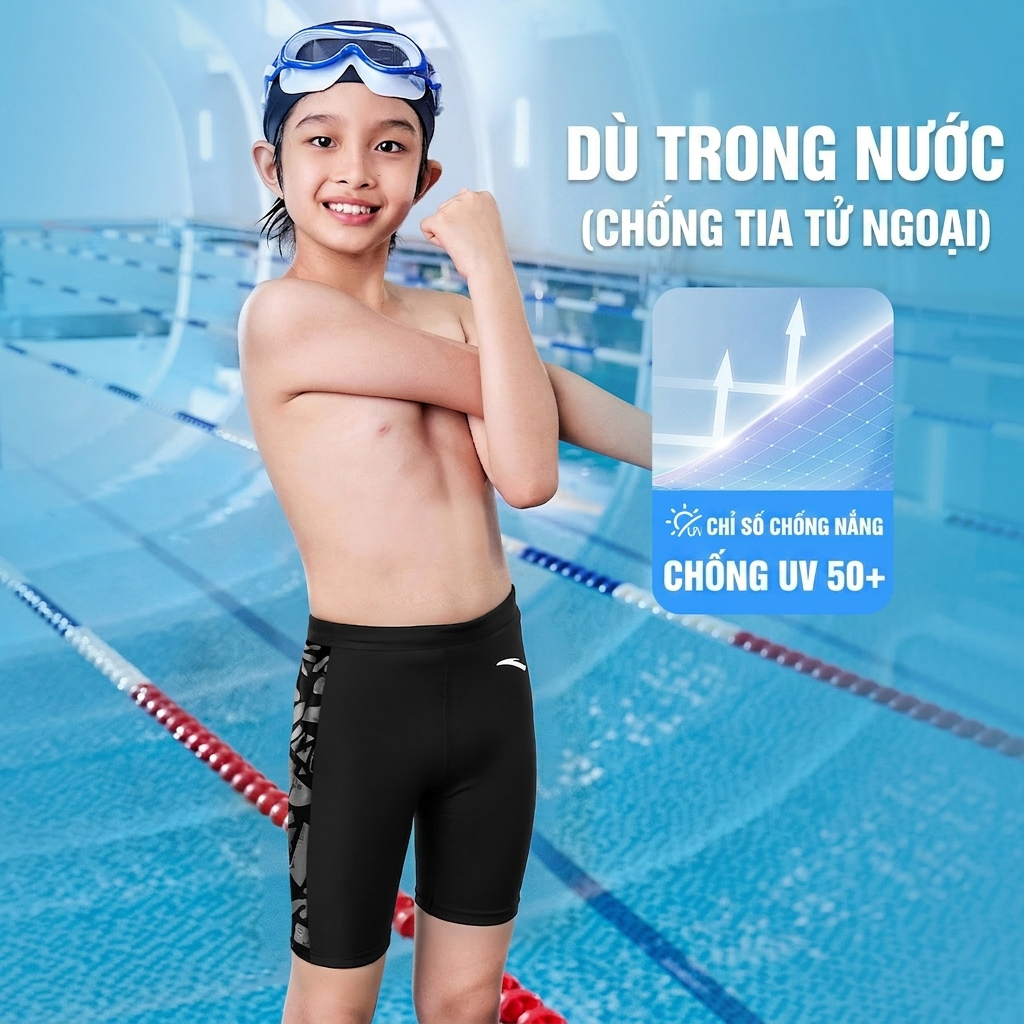 Quần Bơi Thể Thao Bé Trai ANTA KIDS 3826332458-2