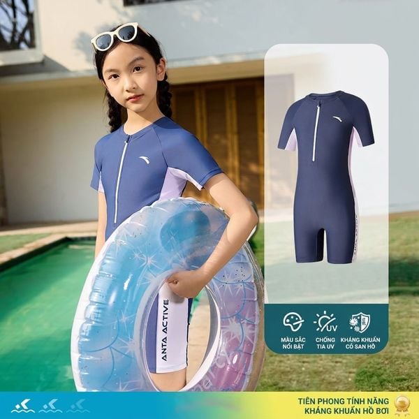 Bộ Đồ Bơi Liền Thân Bé Gái ANTA Kids 3826332460-1